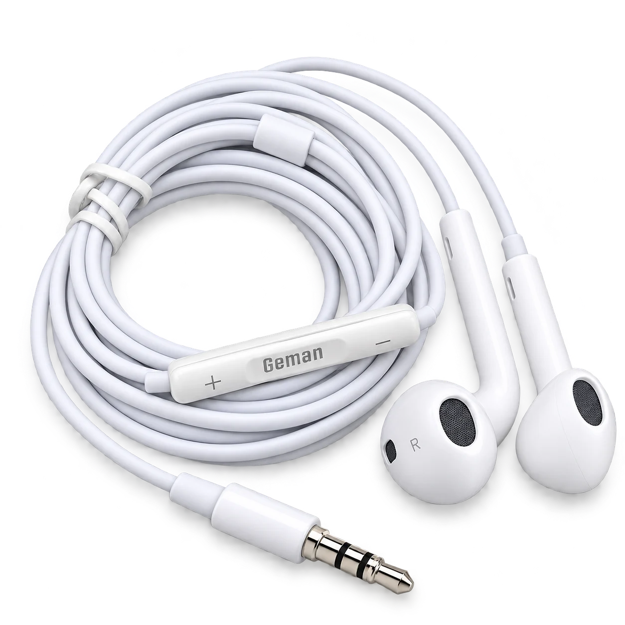 Geman GH-03 3.5mm Wired Earphones with HD Microphone & Volume Control GH-03